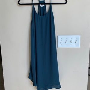 LOFT Teal dress (XS)